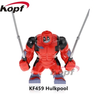 KF6055 KF901 abominación Compatible con Lego Minifigures vengadores escorpión seda Shocker Spider Man Spiderman bloques de construcción juguetes de niños (4)