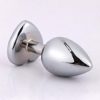 Tapón Anal de aleación de aluminio con cuentas/Plug Anal lujoso/juguetes sexuales para pareja (4)