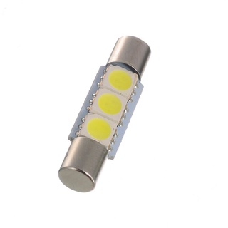 10 Pzs Bombilla De Luz LED Blanca De 29 Mm/5050/3SMD/Fusible De Vanidad Para 6641 TS-14V1CP