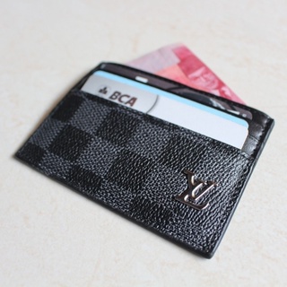 V401Bb tarjeta cartera de cuero genuino titular de la tarjeta de importación Louis Vuitton Lv Cc06 Bla Fv0101