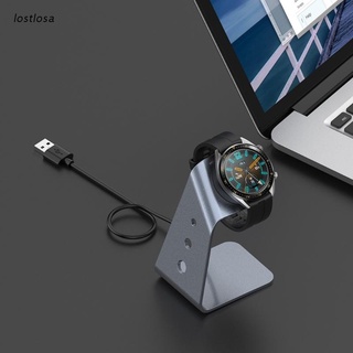 los 1 Soporte De Cargador Compatible Con Huawei-Watch GT , GT2 , 2e , GS Pro-Base De Carga De Aluminio USB 5ft 150cm-Accesorios Smartwatch