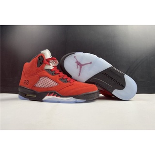 Nike Air Jordan 5 Raging Bill rojo Perfect Kick Original PK