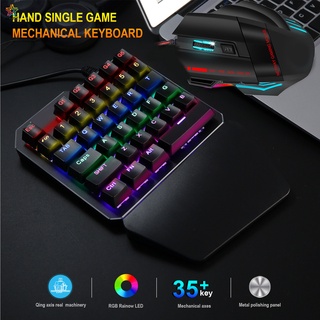 3pcs gaming teclado ratón convertidor conjunto de 35 teclas colorido teclado izquierdo controlador de gamepad móvil para teléfono inteligente