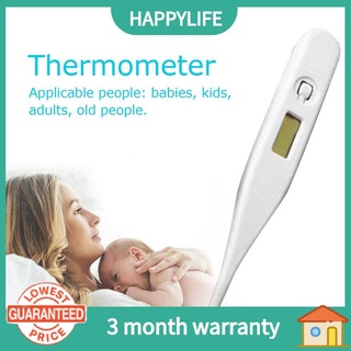 [hp] 1 pieza digital lcd termómetro cuerpo abs cabeza cuadrada impermeable alta precisión bebé niño medición de temperatura corporal