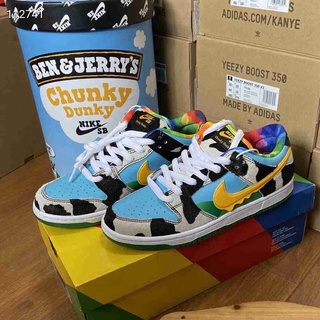 Ben & Jerry’s x Nike SB Dunk Low “Chunky Dunky” Men Low Top Casual Shoes nike Running Shoes