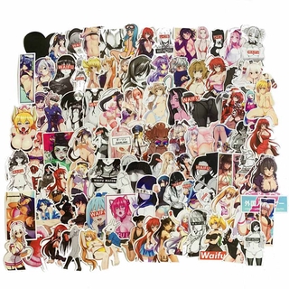 HOS Comic Sticker NSFW Hentai - 50 piezas de Bikini de vinilo para Laptop (3)