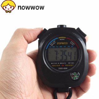 Cronómetro Digital LCD impermeable cronómetro contador de temporizador deportivo alarma