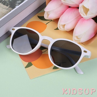 KIDSUP-Lentes De Sol Infantiles Retro Con Marco Redondo Ligero Protector Solar Multifuncional Gafas De Playa (6)