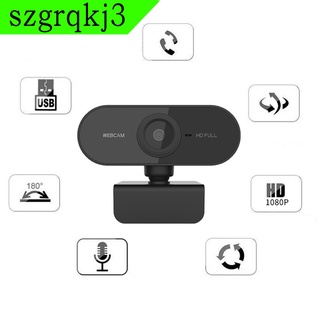 [shasha] smart 1080p hd webcam pc escritorio usb grabación de vídeo micrófono incorporado