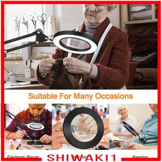 [SHIWAKI1] 5 lentes de lupa con brazo giratorio ajustable para lectura para Hobby