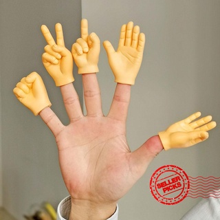 de dibujos animados divertido dedo manos y pies dedo conjunto creativo dedo alrededor de juguetes de halloween mano regalo s6s9