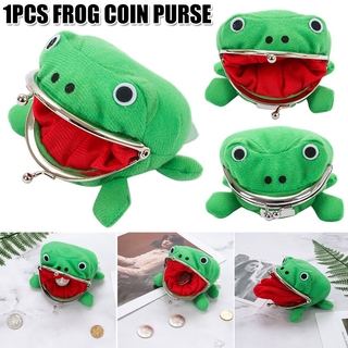 【En stock】 naruto frog purse cartoon animal wallet anime plush toy premio escolar regalo d
