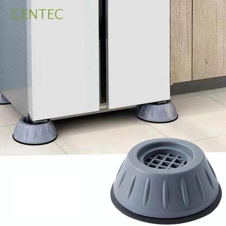 CENTEC 4 piezas Base del refrigerador Anti-caminar Almohadillas para secadora Almohadillas para pies de lavadora Reducción de ruido Estabilizador Universal Antideslizante Anti-vibración Reparado Alfombra de goma/Multicolor
