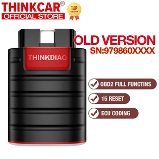 Old stockThinkdiag OBD2 Escáner Thinkcar Todo el software 15 Restablece Thinkdiag Herramienta de diagnóstico profesional x431 V Easydiag