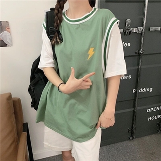 2021 primavera otoño nueva ropa algodón clima bordado manga corta T-shirt mujer ropa blusa estilo Lengan Pendek Jersi suelto Baju Tops (6)