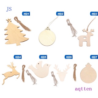 Js 10 pzs colgantes creativos de navidad con Chip de navidad adornos colgantes adornos para árbol de navidad