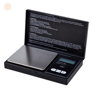 balanza digital para bolsillo 500 gramos x 0.1 hierba negra
