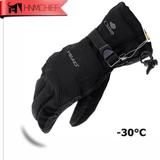 2017 nuevos hombres guantes de esquí de snowboard guantes de moto de nieve motocicleta equitación invierno guantes a prueba de viento impermeable unisex guantes de nieve