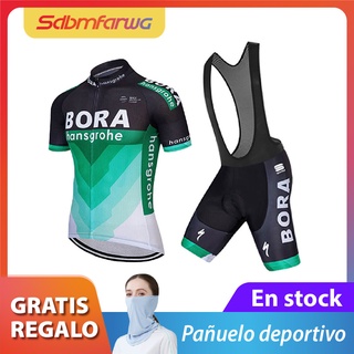 [En Stock] BORA Team 2022 Ropa De Ciclismo Para Hombre , Bicicleta De Montaña , Manga Corta , Jersey Pro Y Pantalones