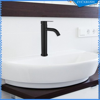 Stainless Steel Bathroom Faucet Fashion Brushed Single Hole Matte Hot and Cold Water Utility Mixer Tap for Toilet Sink