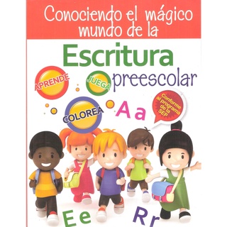 Paquete Libros Didacticos preescolar Lectoescritura Trazos Letras Actividades Matematicas Script Cursiva Libros Kinder (6)