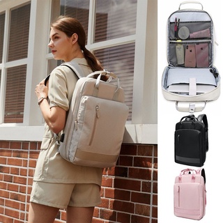 [en Stock] moda mujer 180 ° Mochila de expansión masculina mochila escolar impermeable y a prueba de golpes bolsa de negocios maletín de alta capacidad portátil compras bolsa de viaje