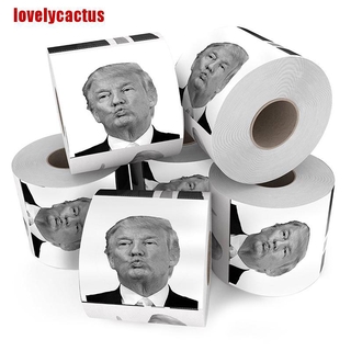 [lovely]Funny President Donald Trump Humor Novelty Prank Joke Toilet Bathroom Paper
