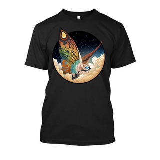 Mothra T-shirt by Mythka camiseta clásica de cuello redondo para hombre