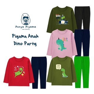 Desnudo y gratis - pijamas de sueño Dino para niños 2-8 años Premium algodón 30s