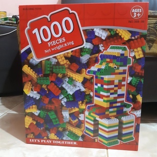 Mihui/lego bloques/vigas/ladrillos clásico 1000 piezas