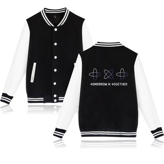 Kpop Txt Concert The Dream Chapter Star Album Baseball Jacket Harajuku Tomorrow X Together Sweatshirt Txt Coats (1)
