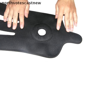 northvotescastnew 1 pieza rodillera soporte de soporte ajustable de rótula abierta estabilizador protector wrap nvcn