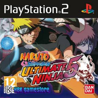 Cassette de dvd PS2 Naruto Shipudden Ultimate Ninja 5