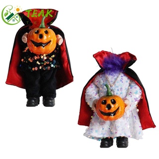 Teak 2 pzas muñeco De Halloween De calabaza Fantasma/horizo/accesorios De fiesta/Halloween