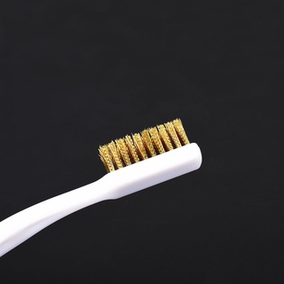 Cepillo De Cobre para limpieza 3D De impresora De mango De alambre para el cuidado De los dientes accesorios De limpieza herramienta/Multicolor (3)