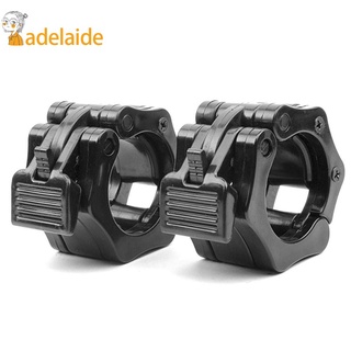 Adelaide 50mm Spinlock collares Barbell Collar bloqueo mancuerna Clips abrazadera levantamiento de pesas barra gimnasio mancuernas Fitness cuerpo