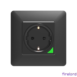 Smart Wall Socket , Tuya life APP Voice Remote Control EU 16A Wifi Power Plug Funciona Con Google Home Alexa IFTTT firelord