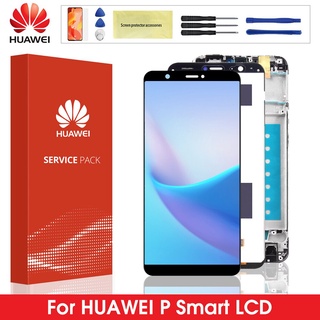 5.65 " Original Para Huawei P Smart Pantalla LCD Digitalizador De Táctil Asamblea Disfrutar 7S Con Marco LA1 LX1 L21 L22