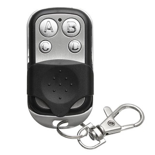 Metal de cuatro botones eléctrico garaje llave de puerta Universal control de acceso de seguridad par de alarma copia inalámbrica llave de control remoto