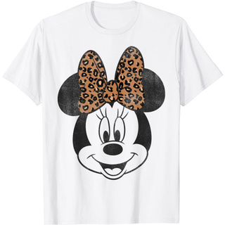 Disney Mickey And Friends Minnie Mouse Leopard T-Shirt