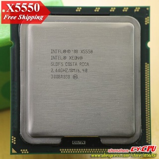 intel xeon x5550 procesador de cpu /2.66ghz /lga1366/8mb l3 caché/quad-core/ servidor de la cpu envío libre, hay, vender x 5570 cpu