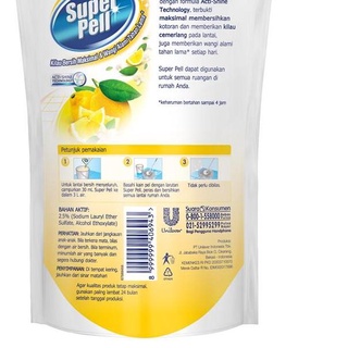 Comprar inmediatamente Super Pell limpiador de pisos - limón jengibre Twinpack 1600 ml kereta