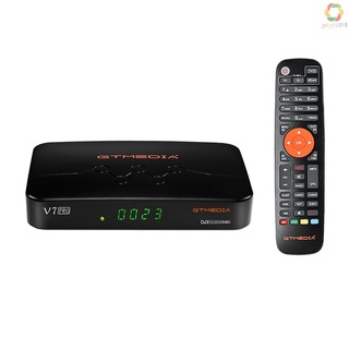 Gtmedia V7 PRO TV receptor DVB-S/S2/S2X+T/T2 TV decodificador de memoria 1G Bit RAM compatible con H.265