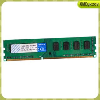 [xmeykzcv] memoria ddr3, ddr3 ram, 16 gb meomory, 1600mhz pc3-12800 240pin, memoria de escritorio, para amd placa base, compatible con