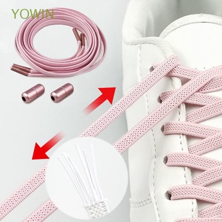 YOWIN Sports Sneakers Shoelace for Kids Adult Quick Lazy Laces No Tie Shoelaces Shoe Strings New Sneakers Fast Lacing Elastic Lock/Multicolor