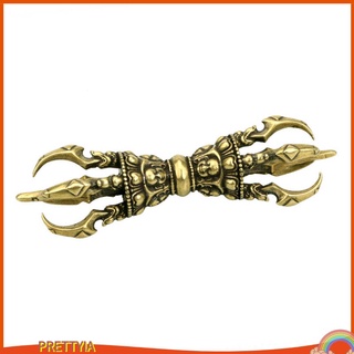 [PRETTYIA] Vajra Pestle accesorios Feng Shui calavera cobre tibetano para colecciones