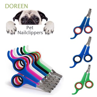 Doreen Sharp Nailclippers acero inoxidable perro suministros tijera cortador de aseo Animal gato garra mascota producto/Multicolor