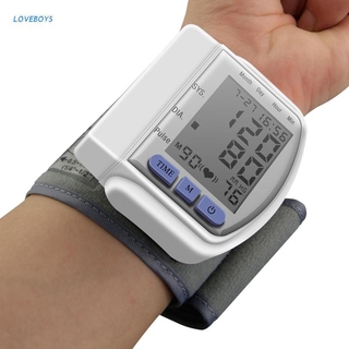 LOVEBOYS - Monitor de presión arterial inteligente para muñeca, esfigmomanómetro