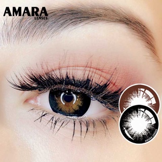 AMARA LENSES 1Pair BLACK Series Color Contact Lenses Natural Contacts Eye