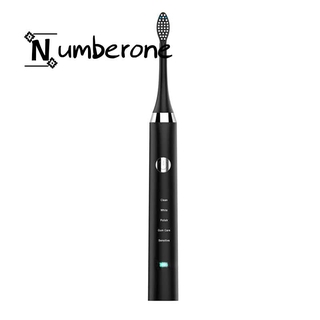NO.1 Adult Ultra Sonic Electric Toothbrush 5 Mode Inductive Recharge Electric Tooth Brushes Replacement Ultrasonic Water Flosser Head